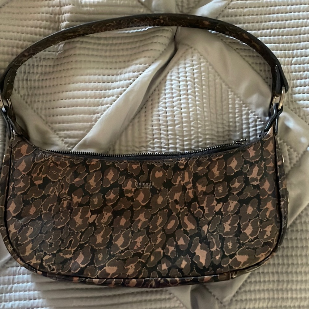 Hammitt Cheetah Print Baguette Bag